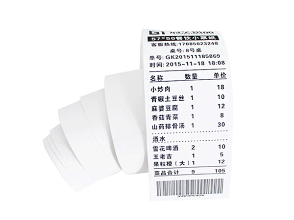 热敏收银纸显色差是什么原因？